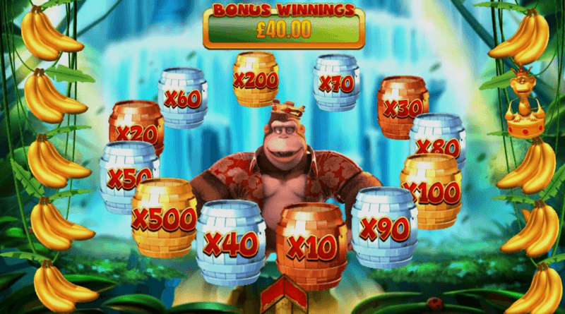 Обзор игрового автомата King Kong Cash (Blueprint Gaming)