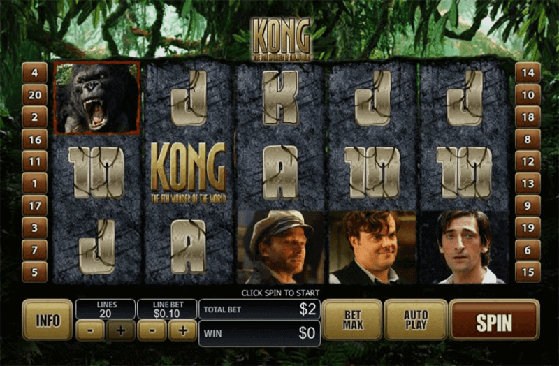 Обзор игрового автомата King Kong