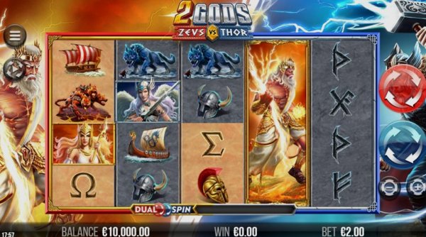 Обзор игрового автомата 2 Gods Zeus Vs Thor Slot