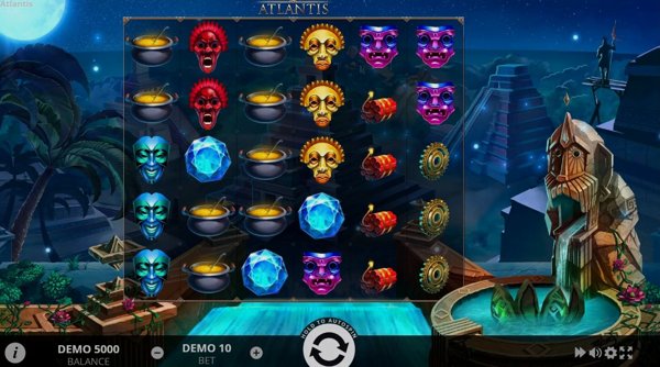 Обзор игрового автомата Atlantis (Red Tiger Gaming)