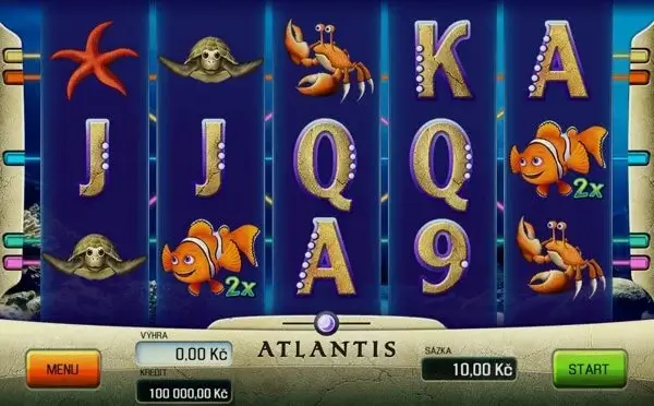 Atlantis slot machine review