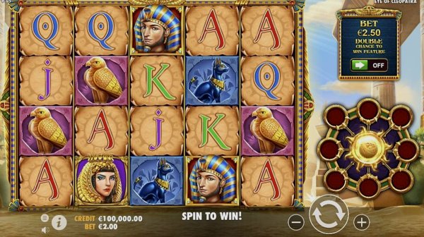 Обзор игрового автомата Eye of Cleopatra от Pragmatic Play