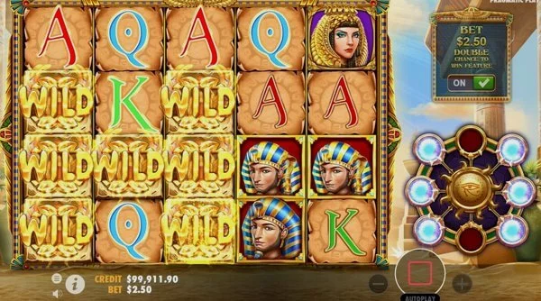 Review of the Eye of Cleopatra slot machine from Pragmatic Play