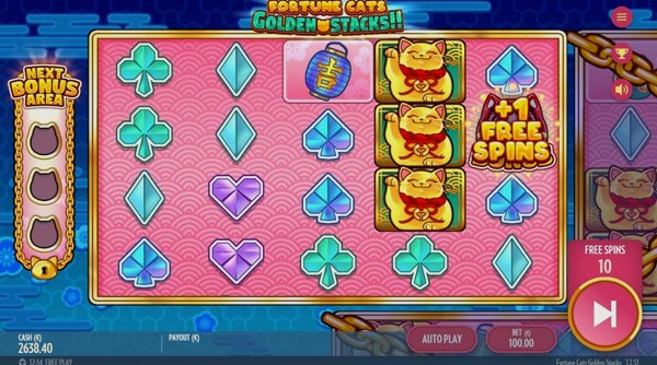 Обзор игрового автомата Fortune Cats: Golden Stacks