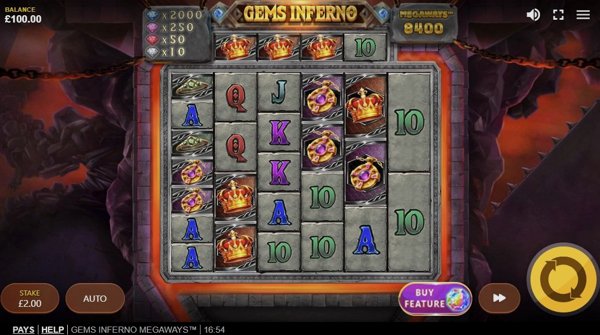 Обзор игрового автомата Gems Inferno Megaways