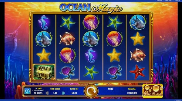 Обзор игрового автомата Ocean Magic