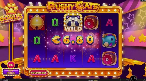 Обзор игрового автомата Pushy Cats (Yggdrasil)