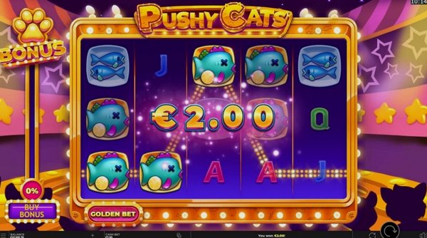 Обзор игрового автомата Pushy Cats (Yggdrasil)