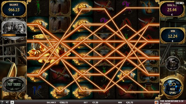 Обзор игрового автомата  Fortunes of Ali Baba от Play'n GO