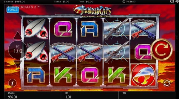 Обзор игрового автомата Thundercats: Reels of Thundera