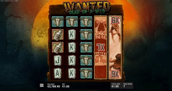 Review of the slot machine Wanted Dead or a Wild