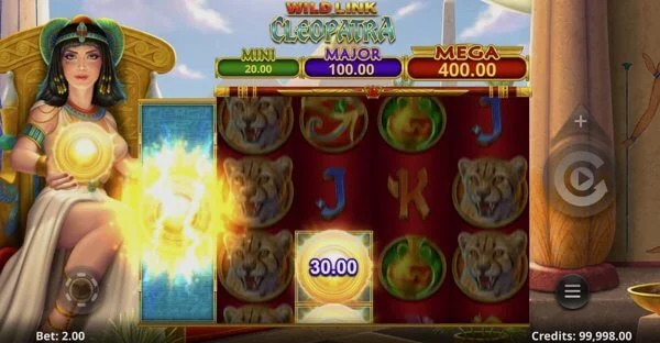 Review of the Wild Link Cleopatra slot machine (SpinPlay Games)