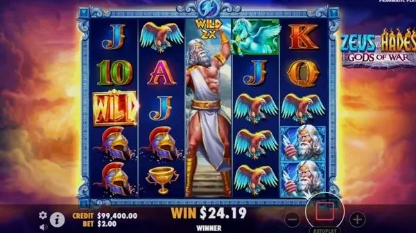 Review of slot machine Zeus vs Hades: Battle of Gods